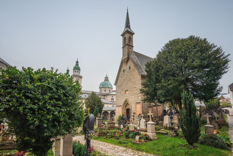 cementerio de San Pedro que ver en salzburgo