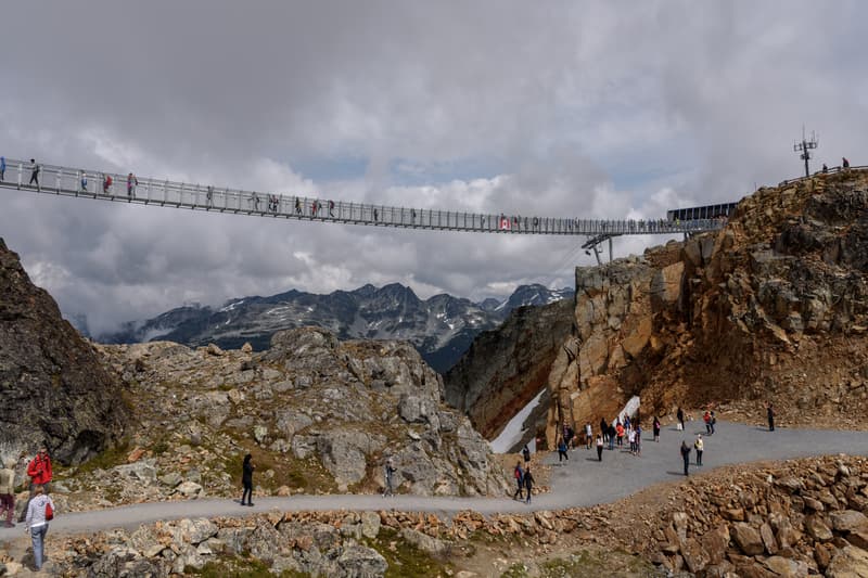 Cloudraker Skybridge, uno de los lugares que ver en Whistler