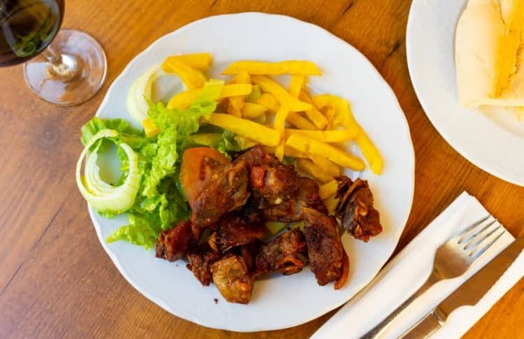 Cochifrito extremeño en los restaurantes de Zafra