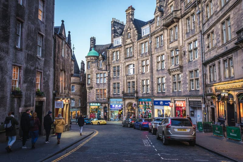 cockburn street edimburgo en 4 días