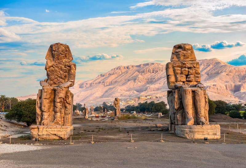 colosos de memnon egipto