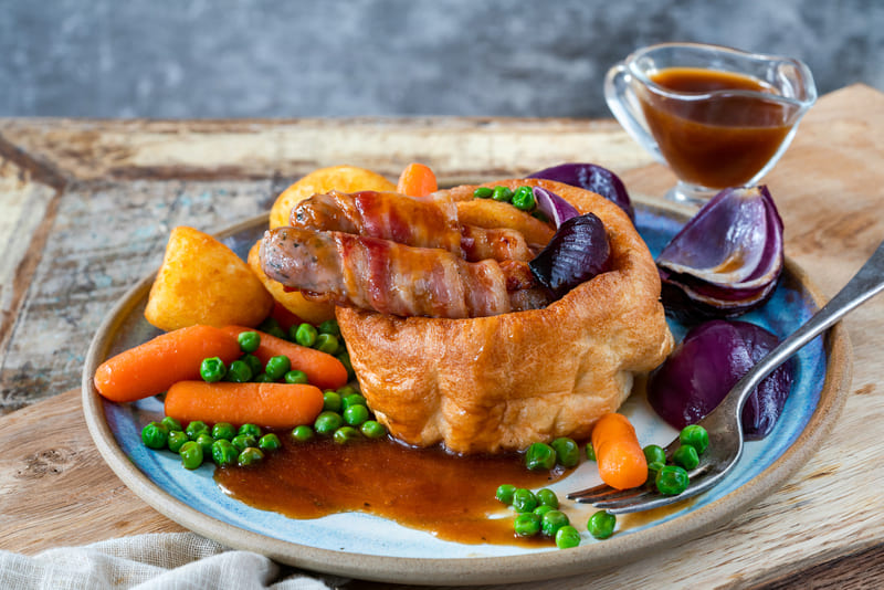 comida londres navidad