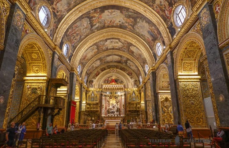 concatedral san juan que visitar en la valeta