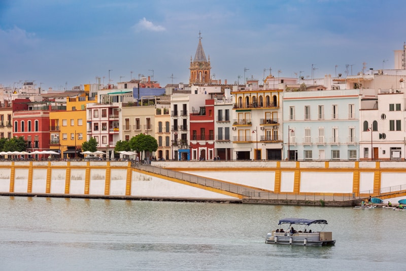 Panorámica de la calle Betis