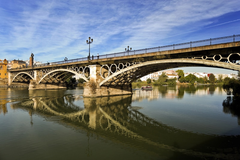 Vistas del Puente de Triana