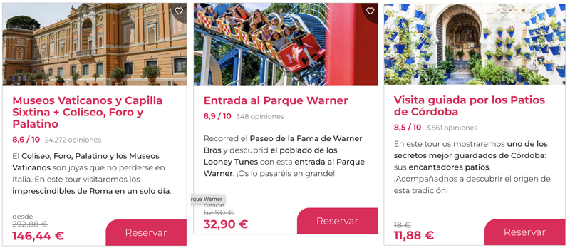 Ofertas estacionales