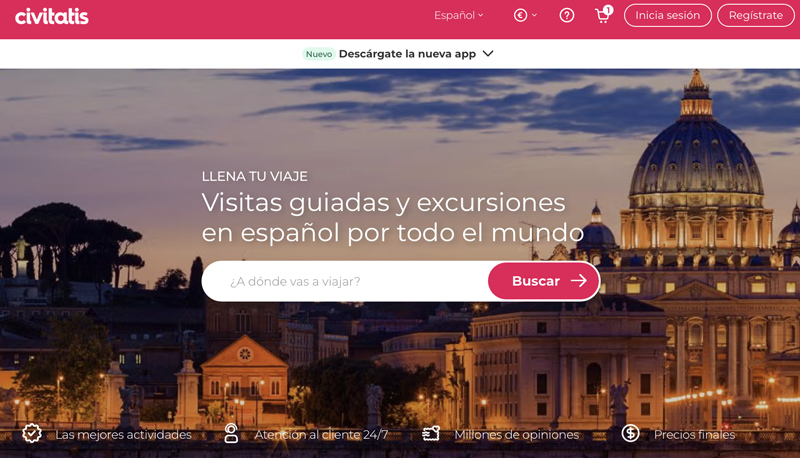 Civitatis, una de las mejores plataformas para reservar actividades