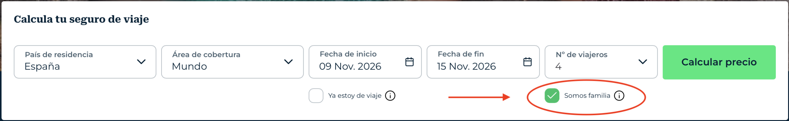 Descuento del 20% Heymondo para familias