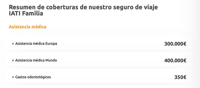 Descuento IATI familias