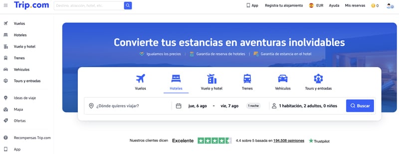 descuento Trip