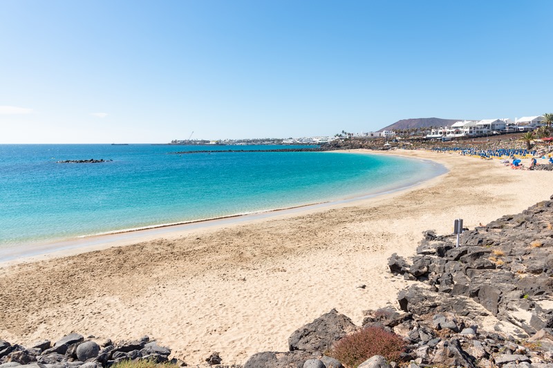 Playa Dorada en Playa Blanca