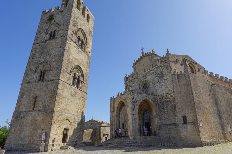 Erice en la guía de Sicilia
