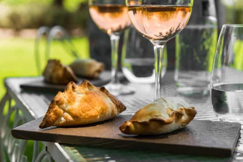 Empanadas en los restaurantes donde comer en Mendoza