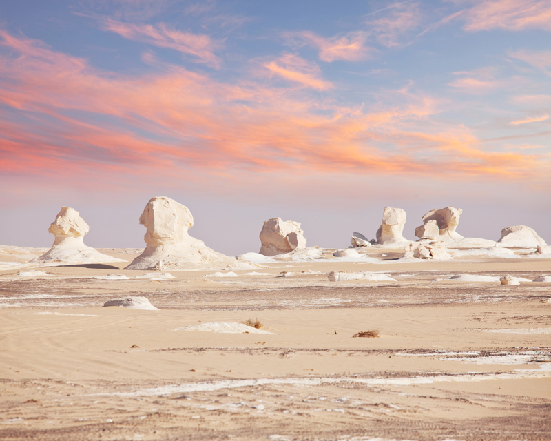 El Desierto Blanco de Egipto