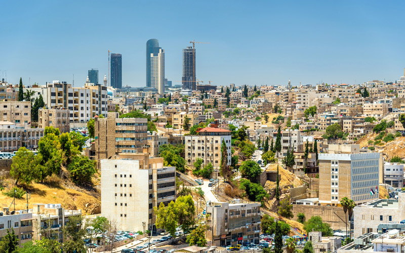 Amán, la capital de Jordania, es una ciudad segura