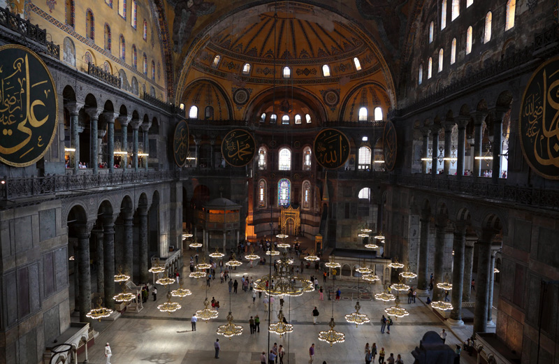 Interior de Santa Sofía