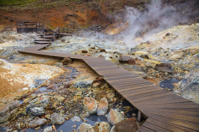 Zona geotermal de Krýsuvík