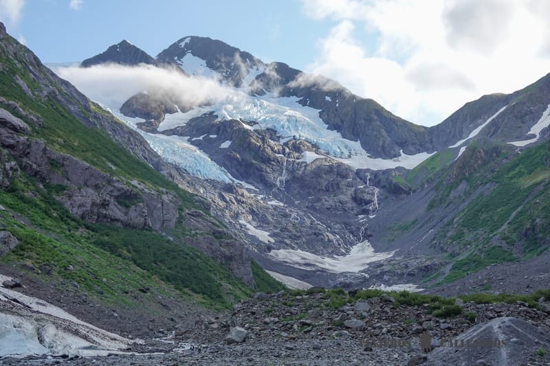 Exit Glacier en el circuito organizado por Alaska