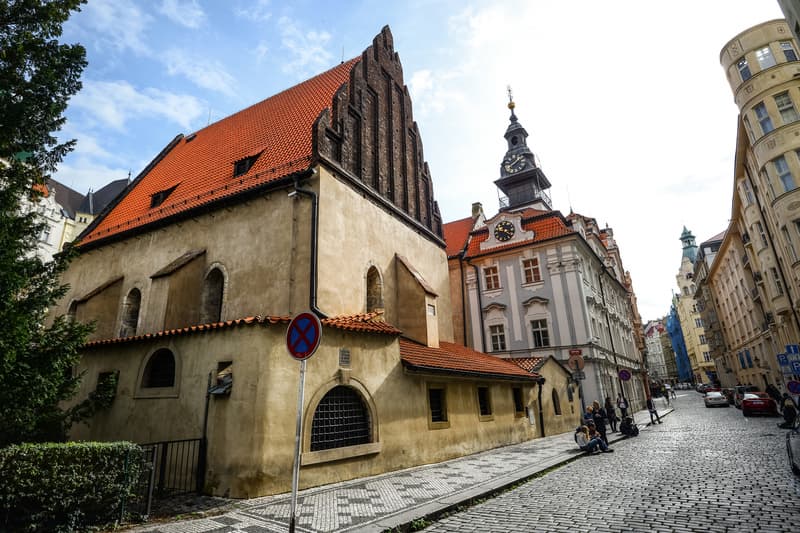 Barrio judío en el free tour por Praga