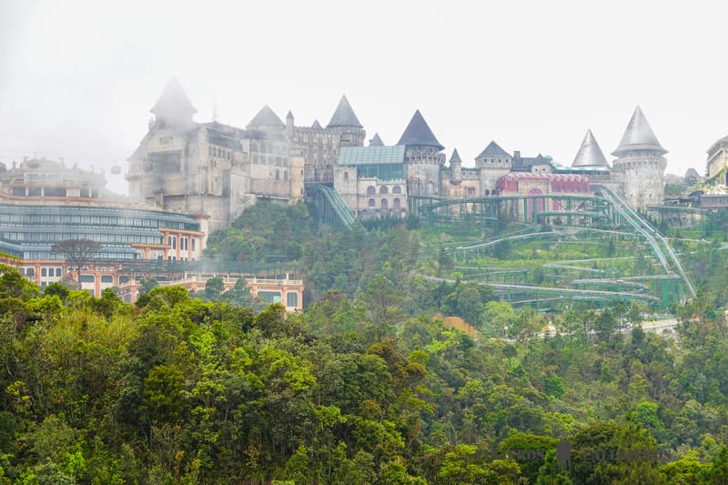 French Village en Ba Na Hills en Da Nang