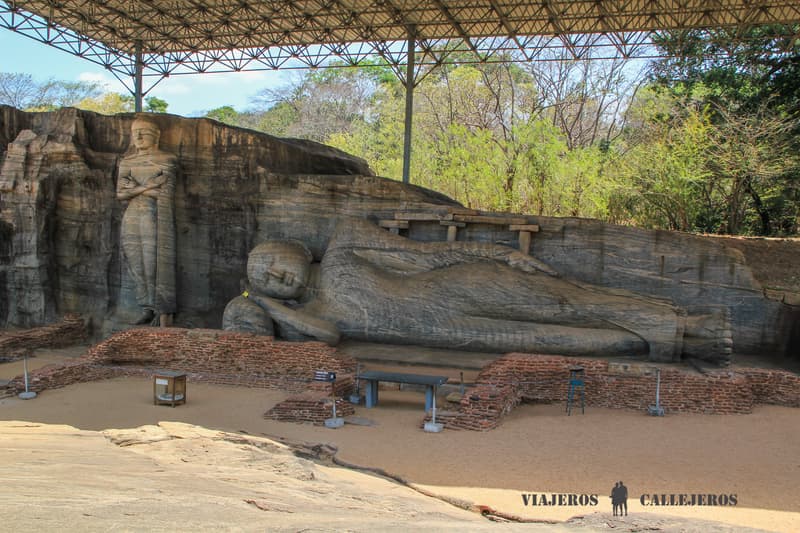 Uno de los lugares que ver en Polonnaruwa imprescindibles: Gal Vihara