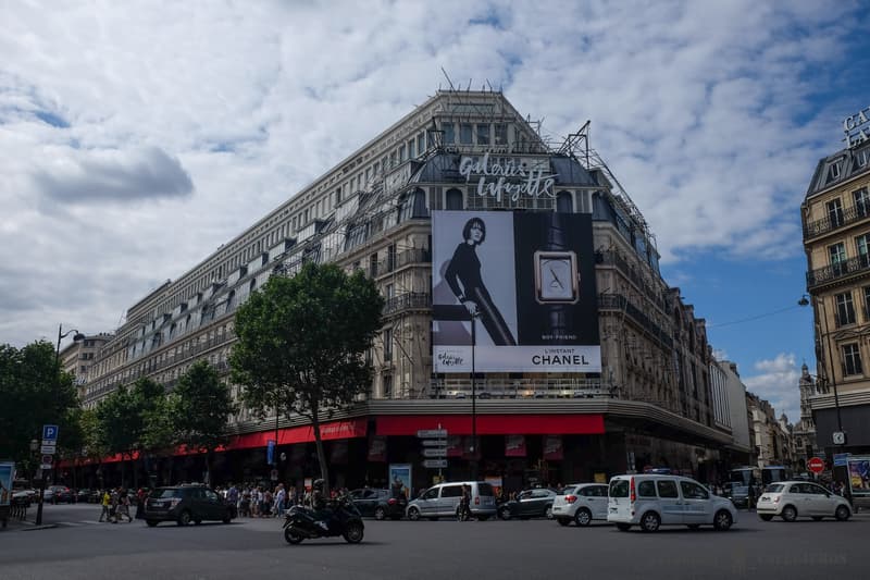 Galerías Lafayette en la ruta por París en 4 días