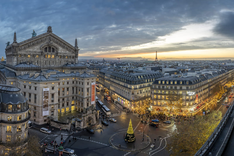 Galerías Printemps miradores paris