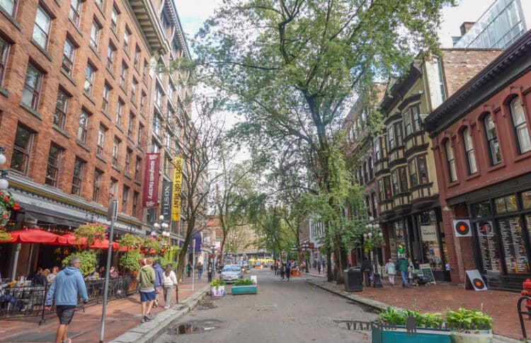 gastown que ver en Vancouver en la ruta por el oeste de Canadรก