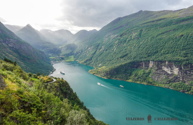 Geiranger Fiordos Noruegos
