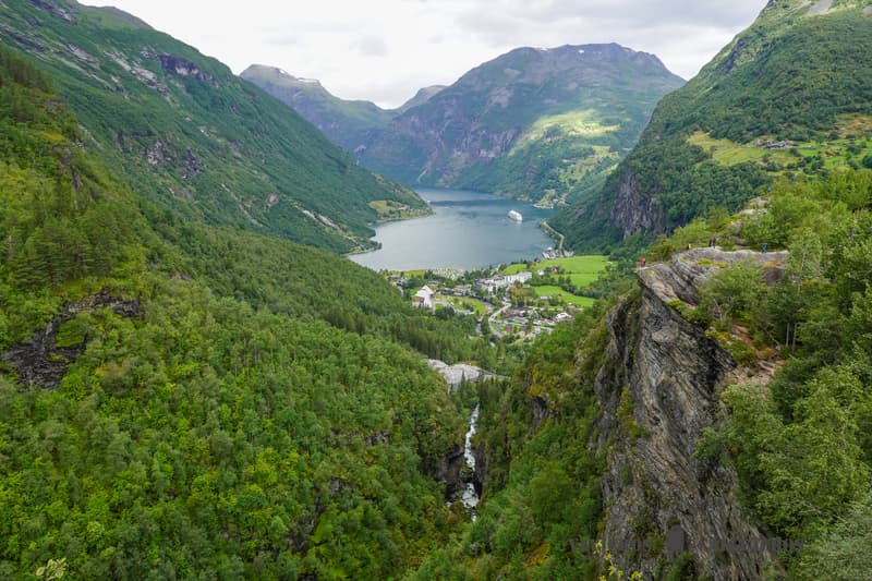 Geiranger en una ruta por Noruega en una semana