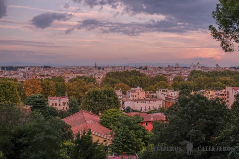 gianicolo que ver en roma