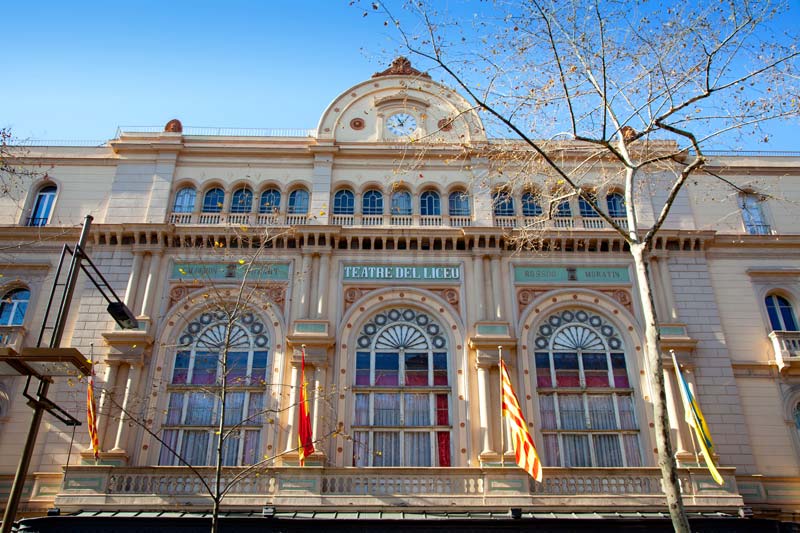 Gran Teatro del Liceo en Barcelona