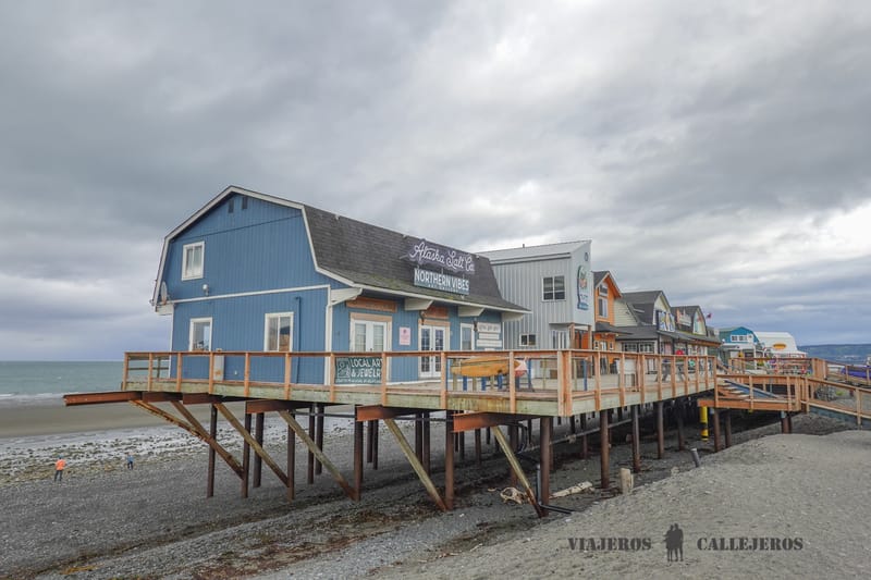 Homer Spit en una ruta por Alaska en 15 días