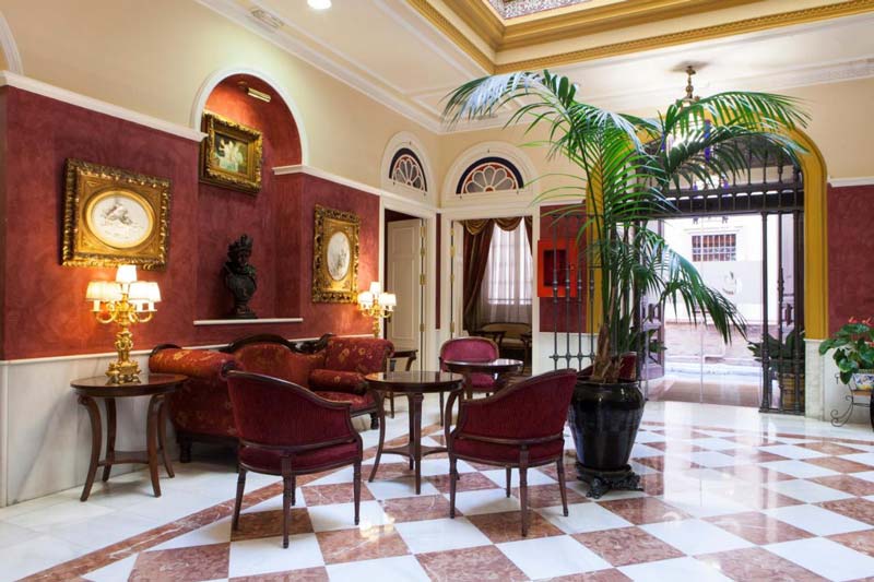Hotel Cervantes, hoteles bonitos en Sevilla