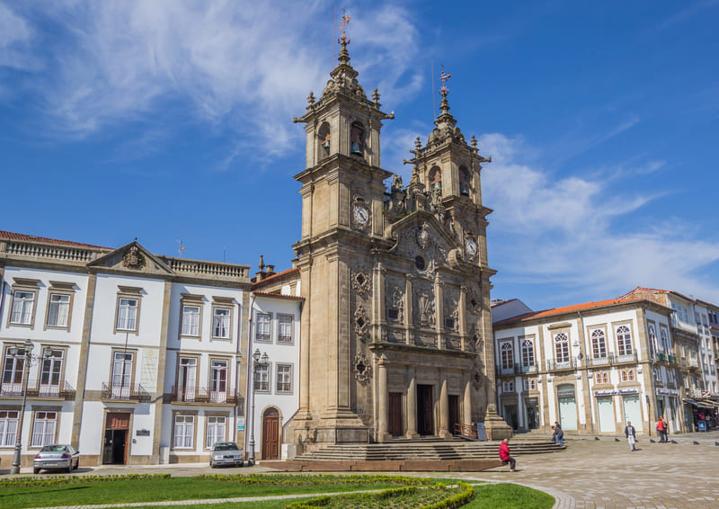 Iglesia de Santa Cruz que visitar en braga