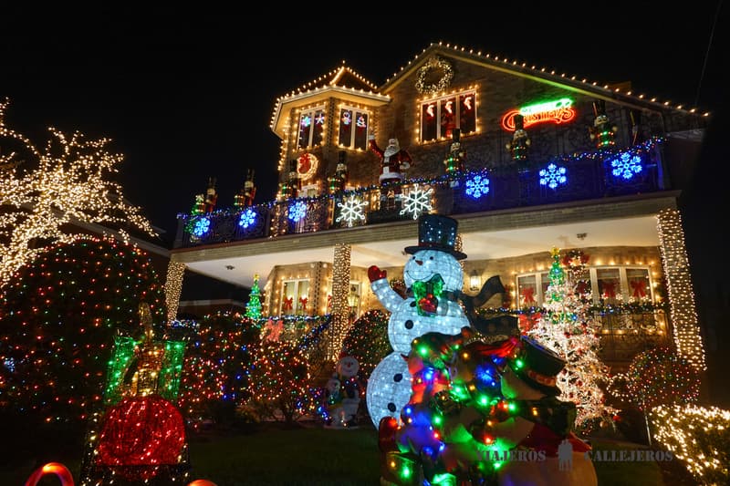 Iluminaciรณn de las casas de Dyker Heights
