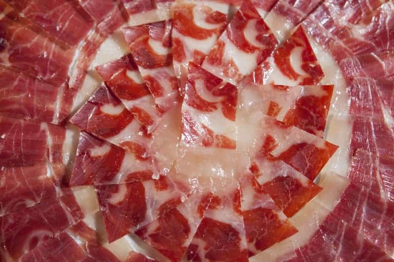 Jamón ibérico en los restaurantes de Plasencia