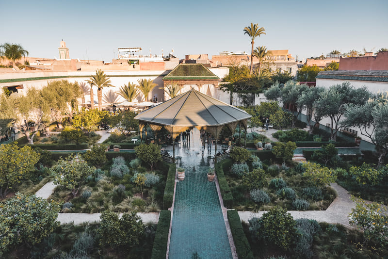 jardin secreto que ver en marrakech
