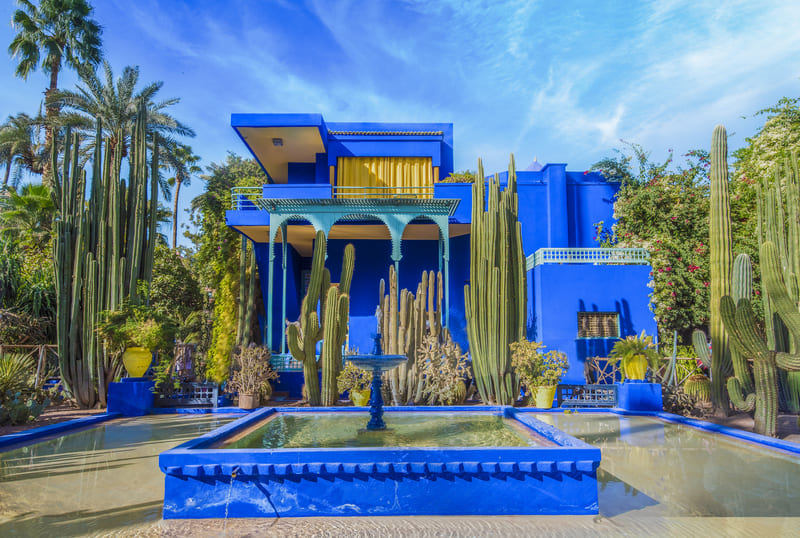 jardines majorelle marrakech