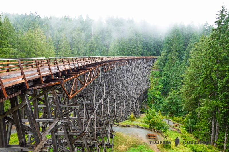 kinsol trestle isla vancouver