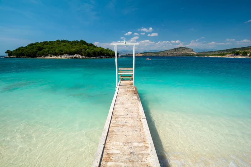 Ksamil, una de las mejores playas de Albania