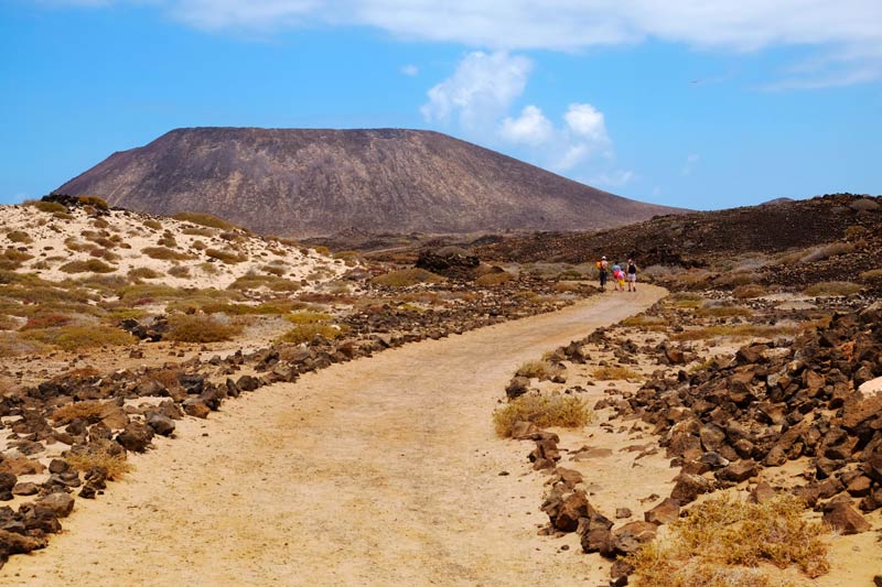 Montaรฑa la Caldera, que ver en la isla de Lobos