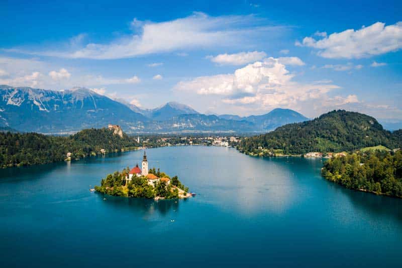 Lago Bled, Eslovenia en coche