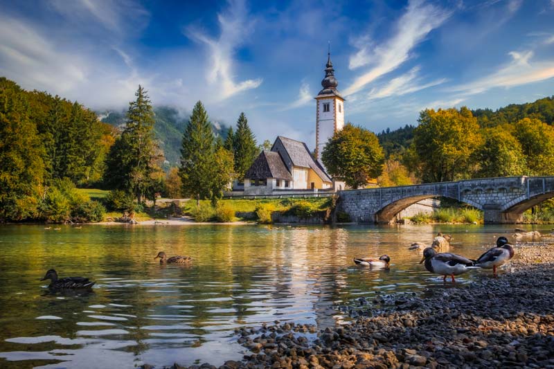 Lago Bohinj, ruta por Eslovenia