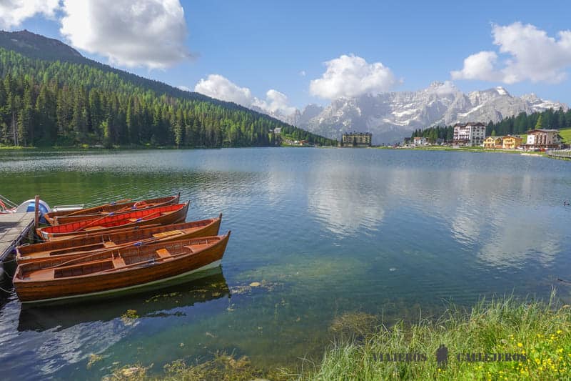 lago misurina los dolomitas
