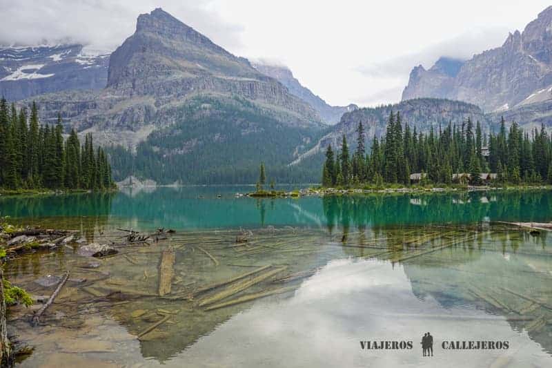 Lago OยดHara en Yoho National Park