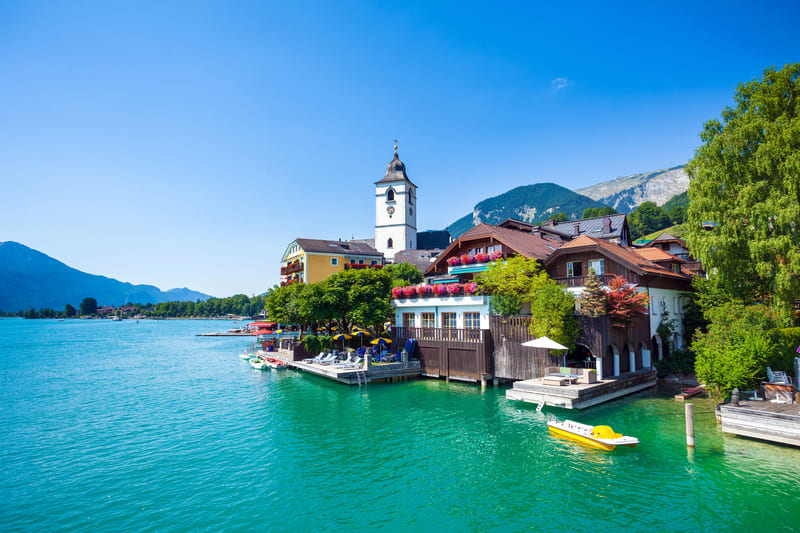 Lago Wolfgangsee que ver en austria