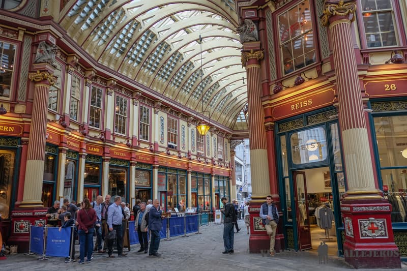 Leadenhall Market en la ruta por Londres en cinco días