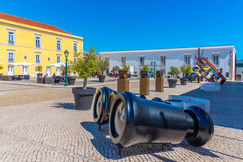 Interior de la Ciudadela de Cascais