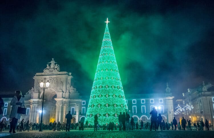 Viajar a Lisboa en Navidad